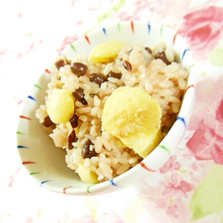 白だし生姜de 栗入りお赤飯 レシピ 作り方 By 小太郎1212 楽天レシピ 白だし生姜de 栗入りお赤飯 レシピ 作り方 By 小太郎1212 楽天レシピ